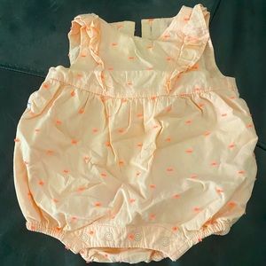 Janie and Jack girls romper